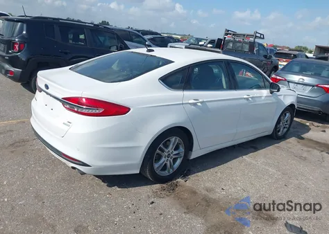 2018 Ford Fusion Se из США, поврежденный, VIN 3FA6P0HDXJR136267